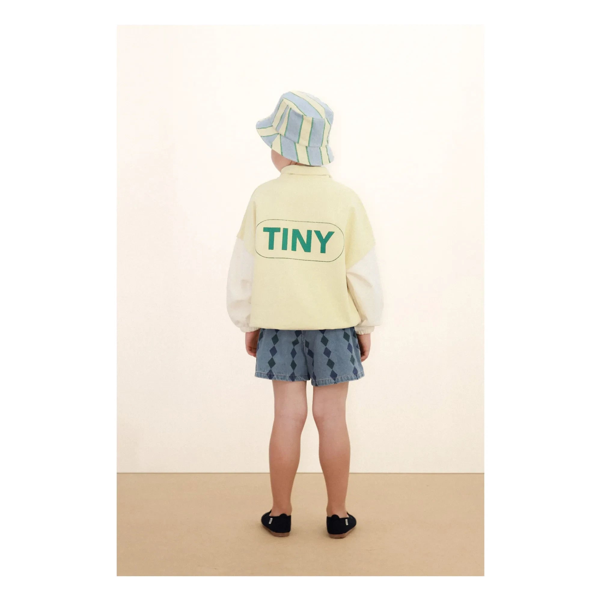 Tinycottons - Denim Losange Shorts | Blau