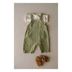 Studio Bohème - Homer Bio-Baumwoll-Frottee-Strampler | Khaki