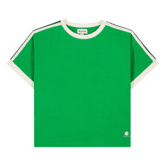 We Are Kids - Taylor Kontrast Bio-Baumwoll-T-Shirt | Meadow Green