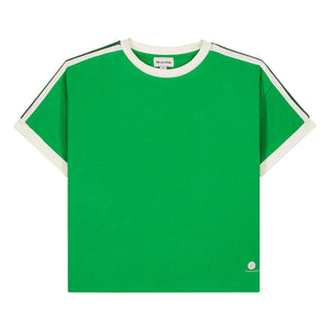 We Are Kids - Taylor Kontrast Bio-Baumwoll-T-Shirt | Meadow Green