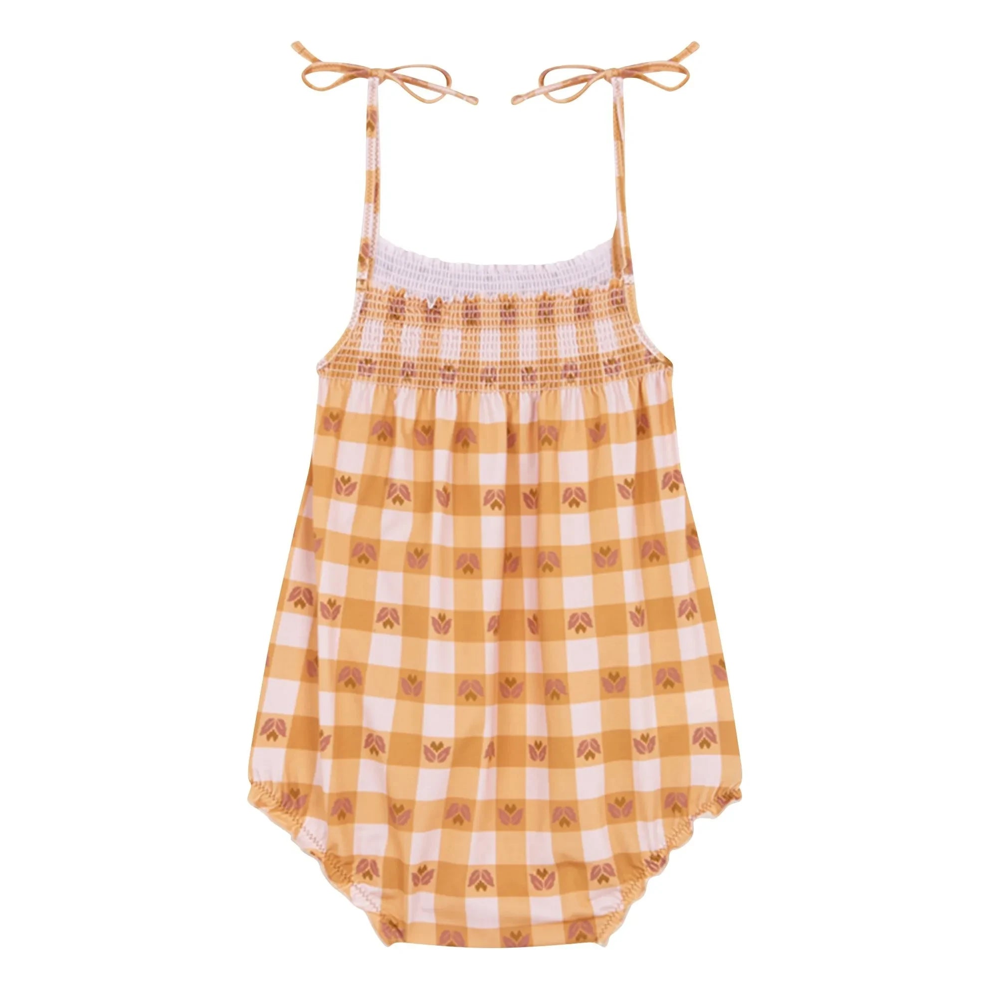birinit - Peñalba Kachel Baby Badeanzug | Senf