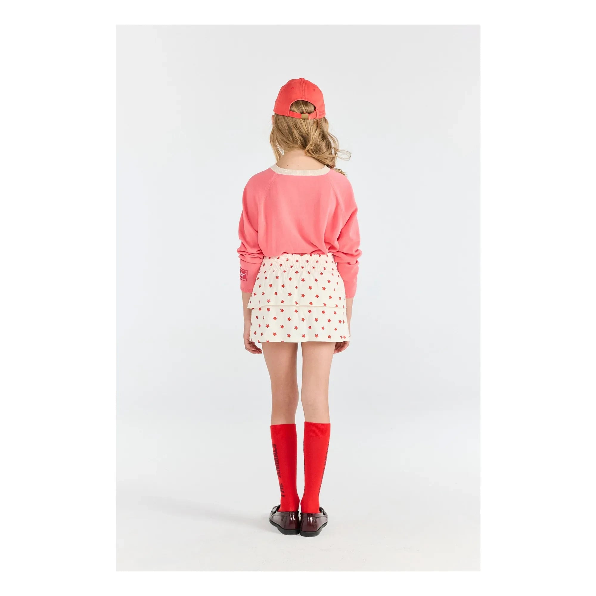 The Animals Observatory - Kiwi Stars Bio-Baumwoll-Skort | Weiß