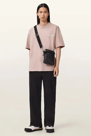 AllSaints Herren Baumwoll Oversize T-Shirt