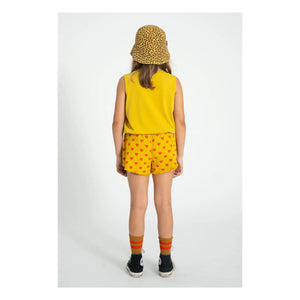 Piupiuchick - Shorts Twill Hearts mit Effekt | Senf
