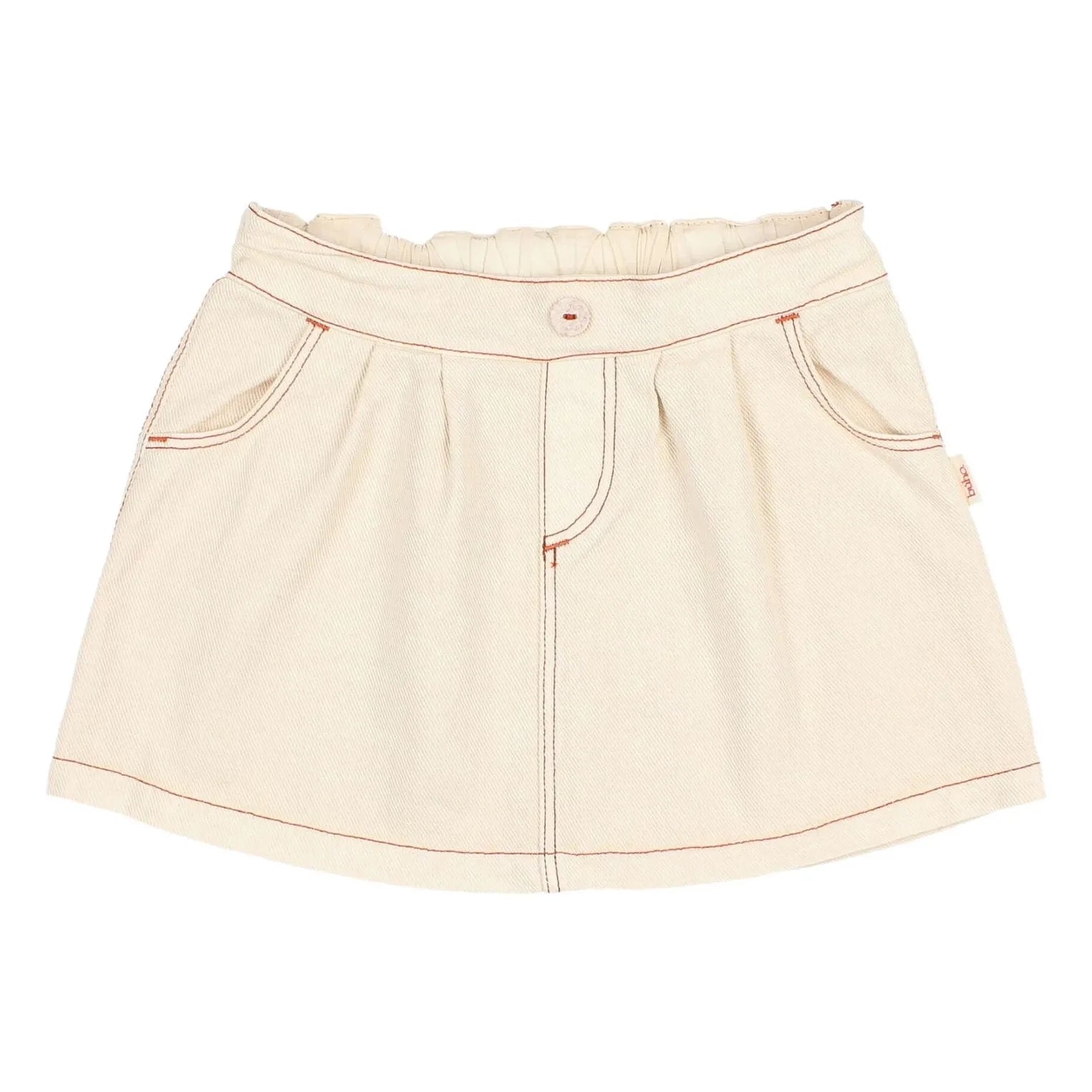 Búho - Leinen Lyocell Rock | Offwhite