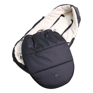 Kaiser - Sherpa Fleece Hoody 2.0 Universeller Fußsack | Schwarz