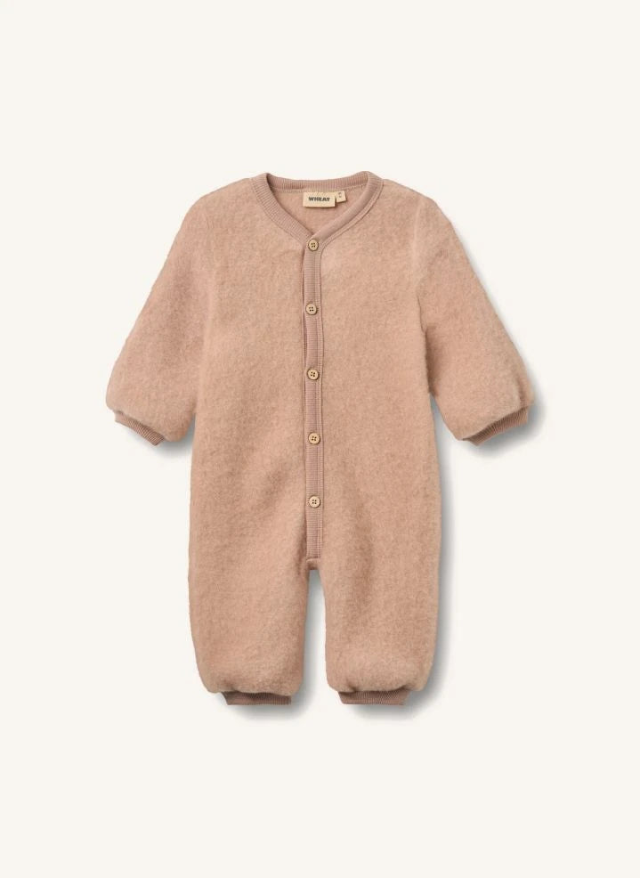 Wheat - Levi's Merino-Woll-Strampler | Blasses Rosa