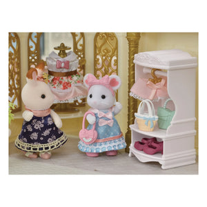 Sylvanian Families - Moda çantası ve kız kardeş marshmallow fare