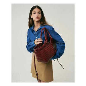 Vipera - Crudelia Ledertasche | Dunkelrot