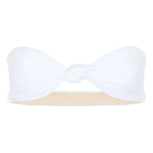 Vanessa Sposi – Le Bandeau Nœud Bikini-Oberteil | Elfenbein