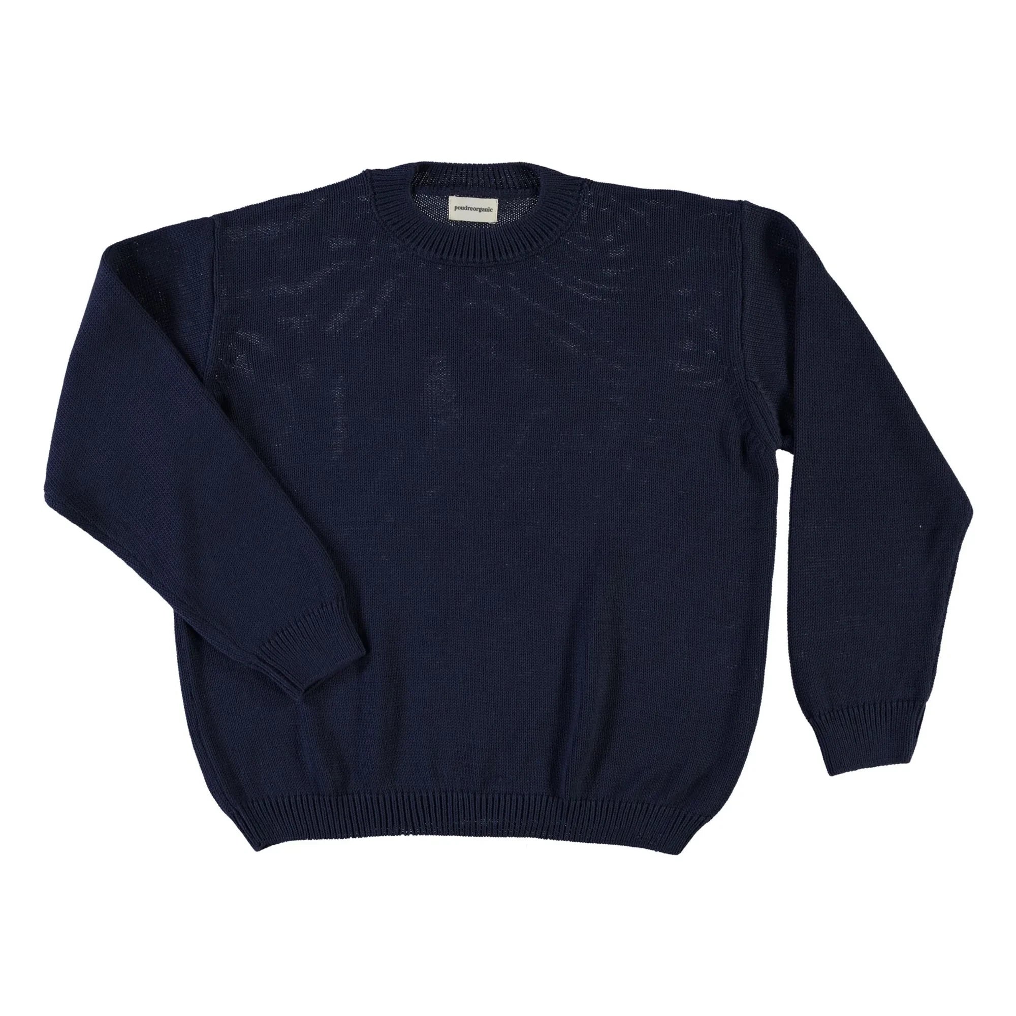 Poudre Organic - Pullover aus Bio-Baumwolle für Erwachsene | Marineblau