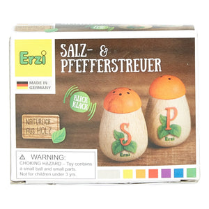Erzi - Holzspielzeug Salz- und Pfefferstreuer