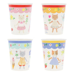 Meri Meri - Kitten Club Becher - 8er Set
