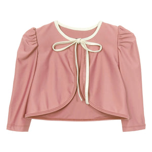 Mipounet - Noélie Mayo-Strickjacke | Puderrosa
