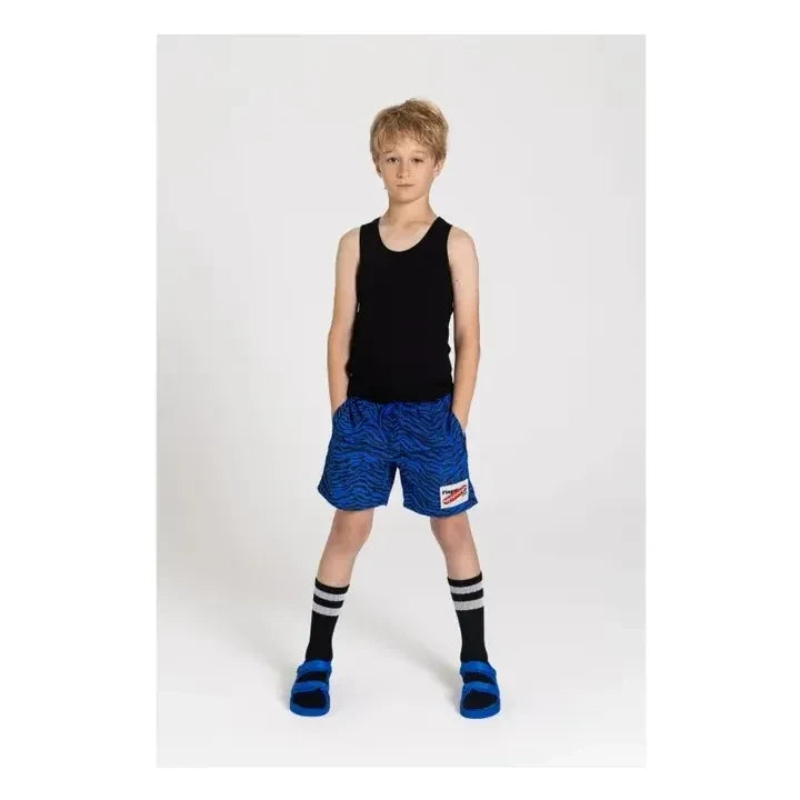 Finger in the nose - Freeboy Badeshorts | Electric Blue