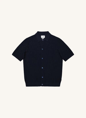 NN.07 - File Poloshirt Nolan 6577 | Marineblau