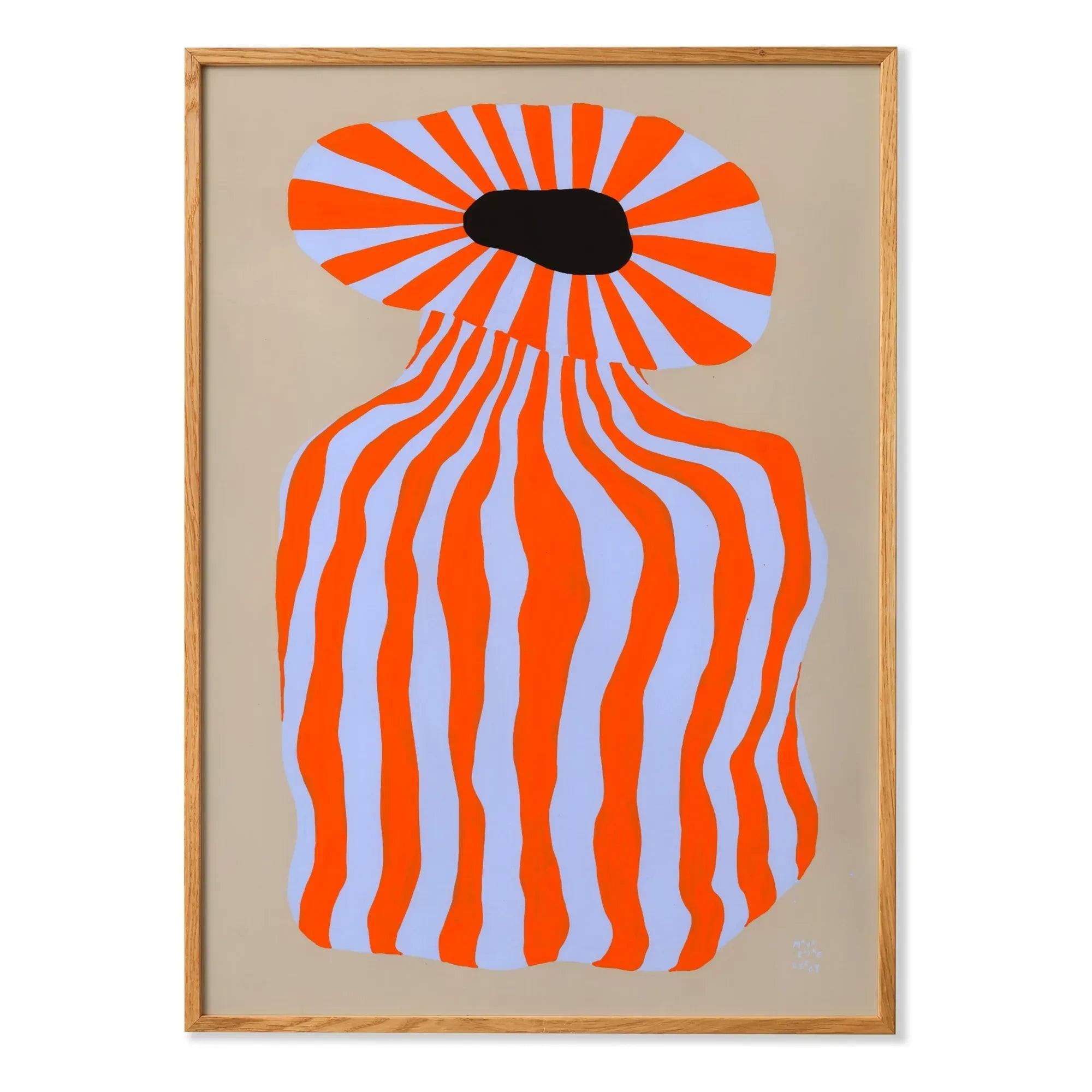 Paper Collective - Doodle of a Doodle 01 Poster von Maya Eline Leroy