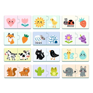 Djeco - Renkler Duo Puzzle