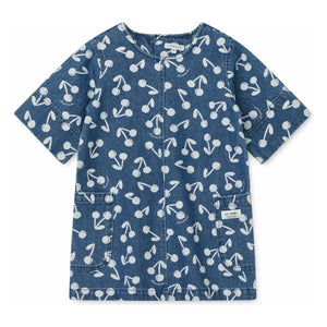 Liewood - Angelica Kirschen Jeanskleid | Jeansblau