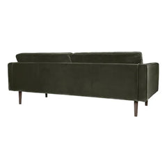 Broste Copenhagen - Wind Velvet 3-Sitzer Sofa | Olivgrün
