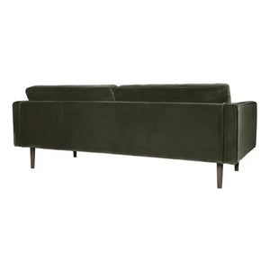 Broste Copenhagen - Wind Velvet 3-Sitzer Sofa | Olivgrün