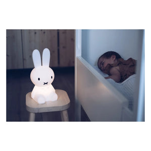 Mr Maria - Miffy Weiche Silikon-Nachtlampe | Weiß