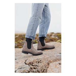 Blundstone - Chelsea Botlar Original Oil Süet - Yetişkin Koleksiyonu | Açık Gri