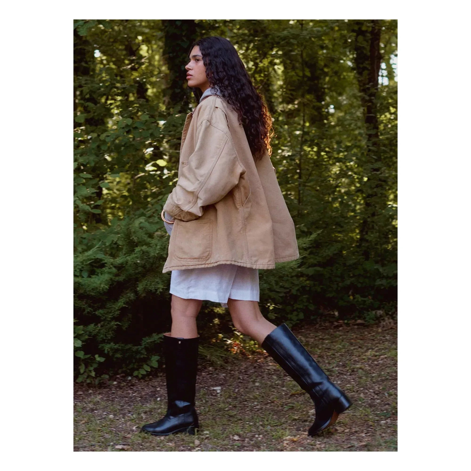 Socque Paris - Dune Hohe Stiefel | Schwarz