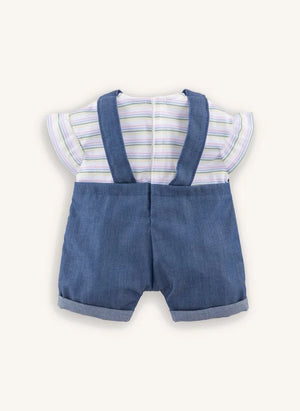Corolle - "Kleiner Entdecker" Overall und T-Shirt | Denim
