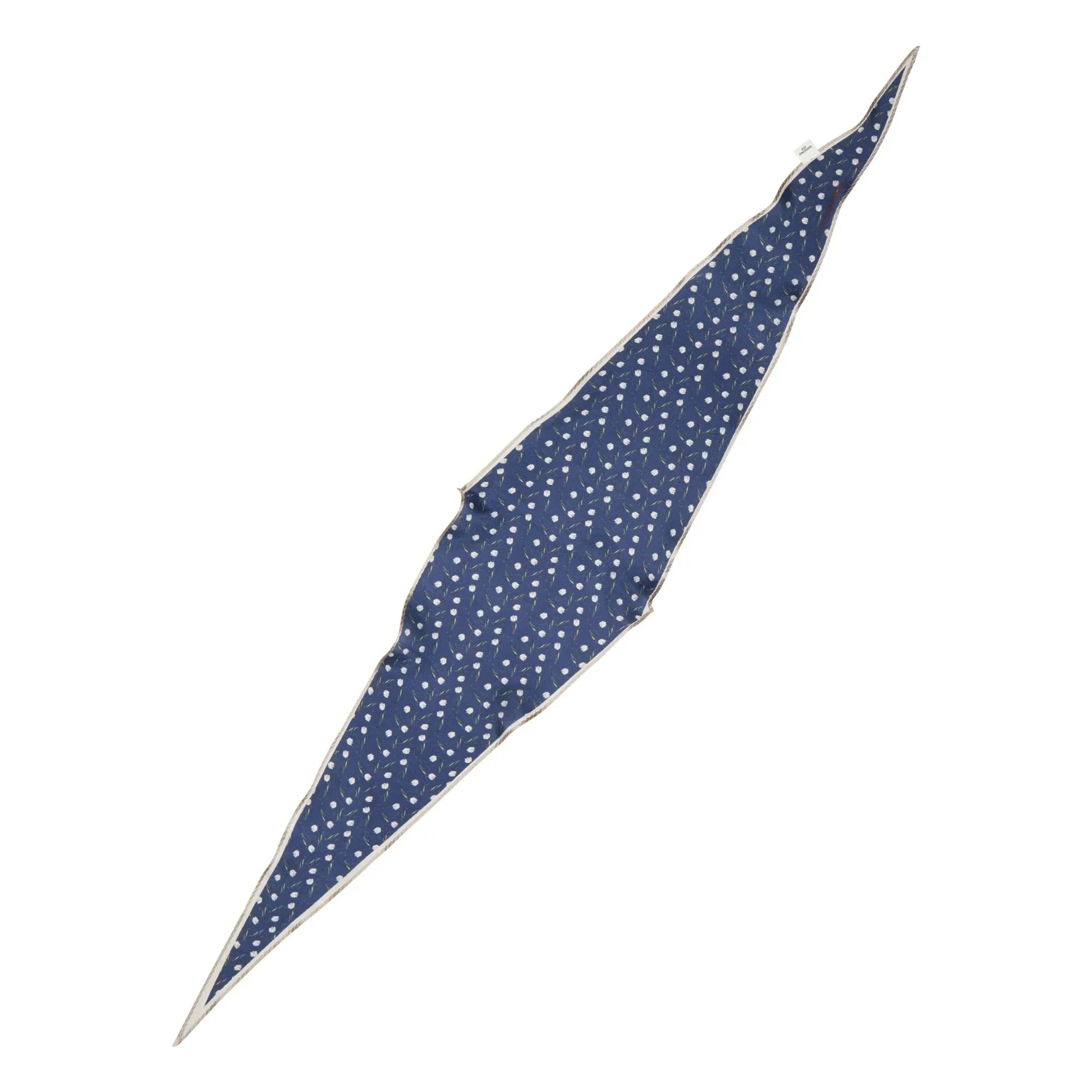 Becksöndergaard - Hearta Tulip Diamond Schal | Marineblau