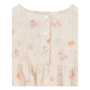 Konges Sløjd - Elin Fleurie Bio-Baumwoll-Overall | Beige