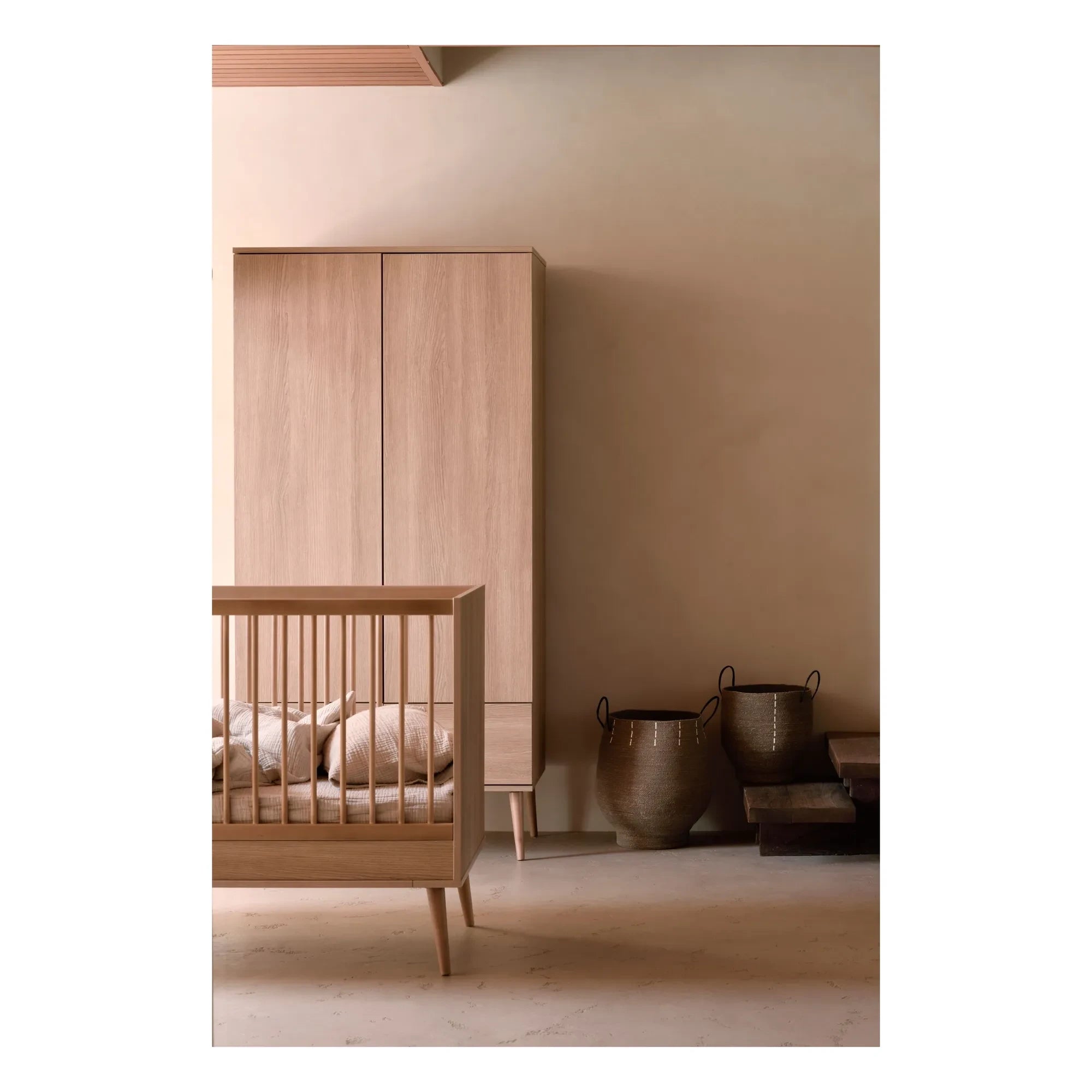 Quax - Flow Kinderbett 70x140 cm | Honig