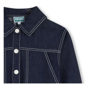 Kenzo - Kenzo Garden Denim Jacke | Dunkelblau