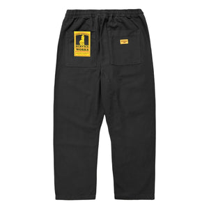 Service Works - Moleskin Kochhose Bio-Baumwolle | Noir foncé