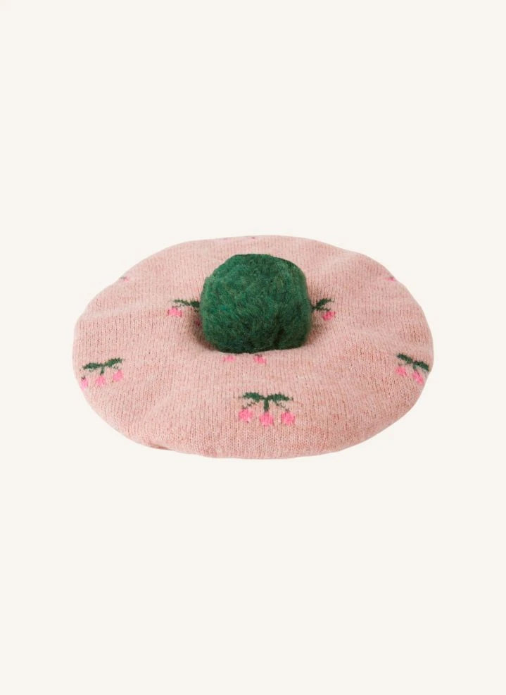 Emile et Ida - Puf pon beret | Rosa