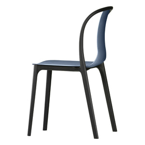Vitra - Belleville Chair - Kunststoff - Design Ronan & Erwan Bouroullec | Marineblau