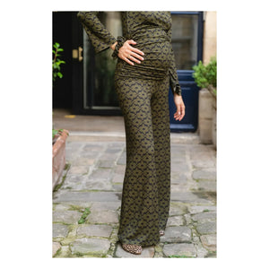 Paloma Collection - Andrea Seventies Umstandshose | Khaki