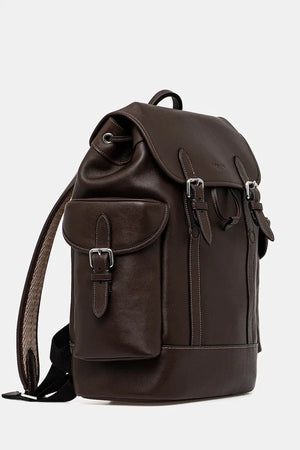Coach Leder Rucksack
