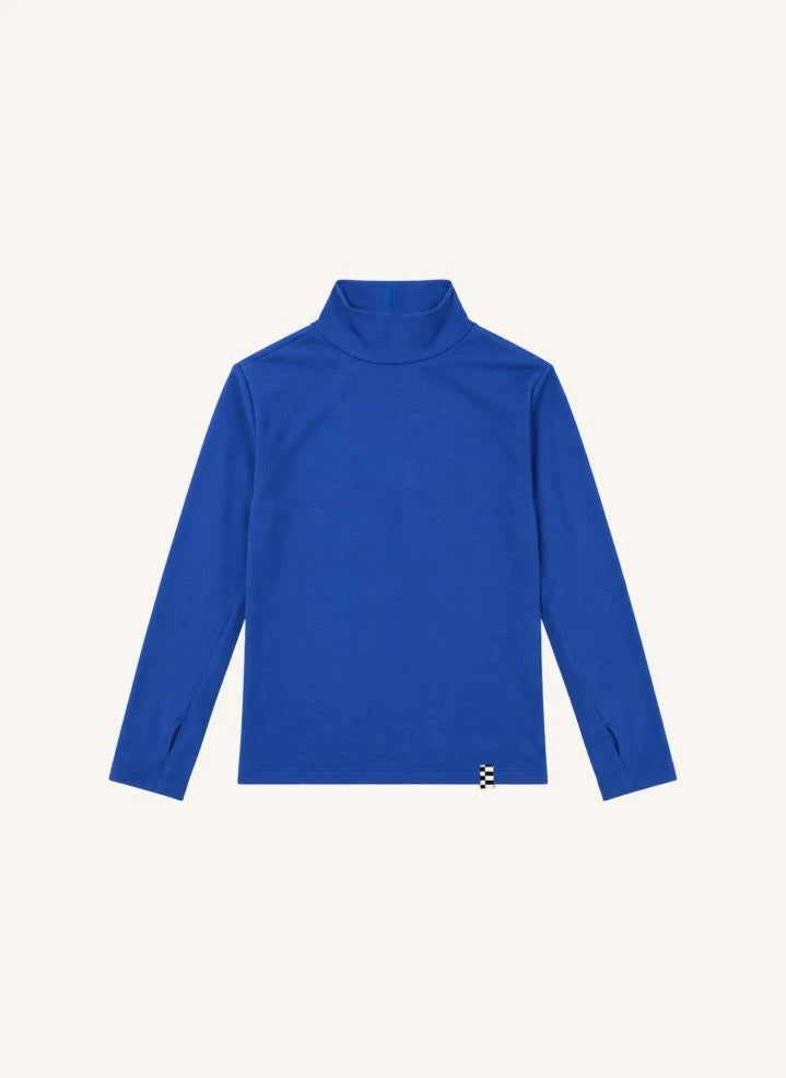 Finger in the nose - Punktierter Fischermannt-Sweat | Marineblau