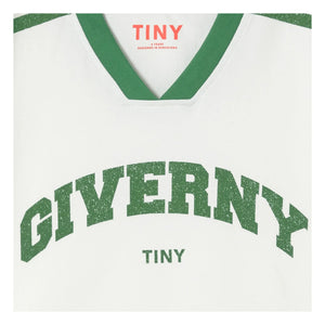 Tinycottons - Giverny Bio-Baumwoll Kontrast T-Shirt | Weiß