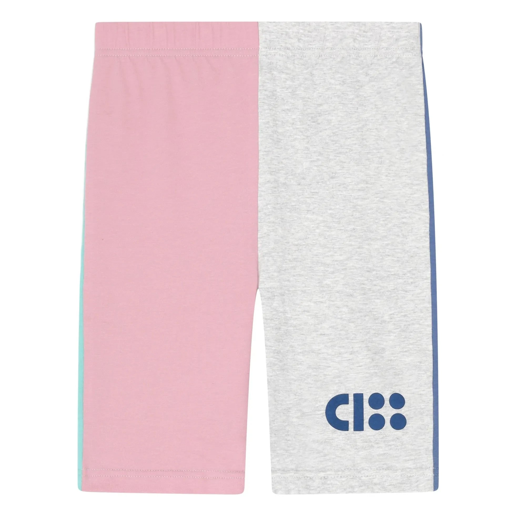 Cos I Said So - Farbblock-Radlerhose aus Bio-Baumwolle | Heather grey