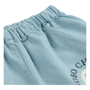 Bobo Choses - Bobo Denim Leichte Hose | Hellblau