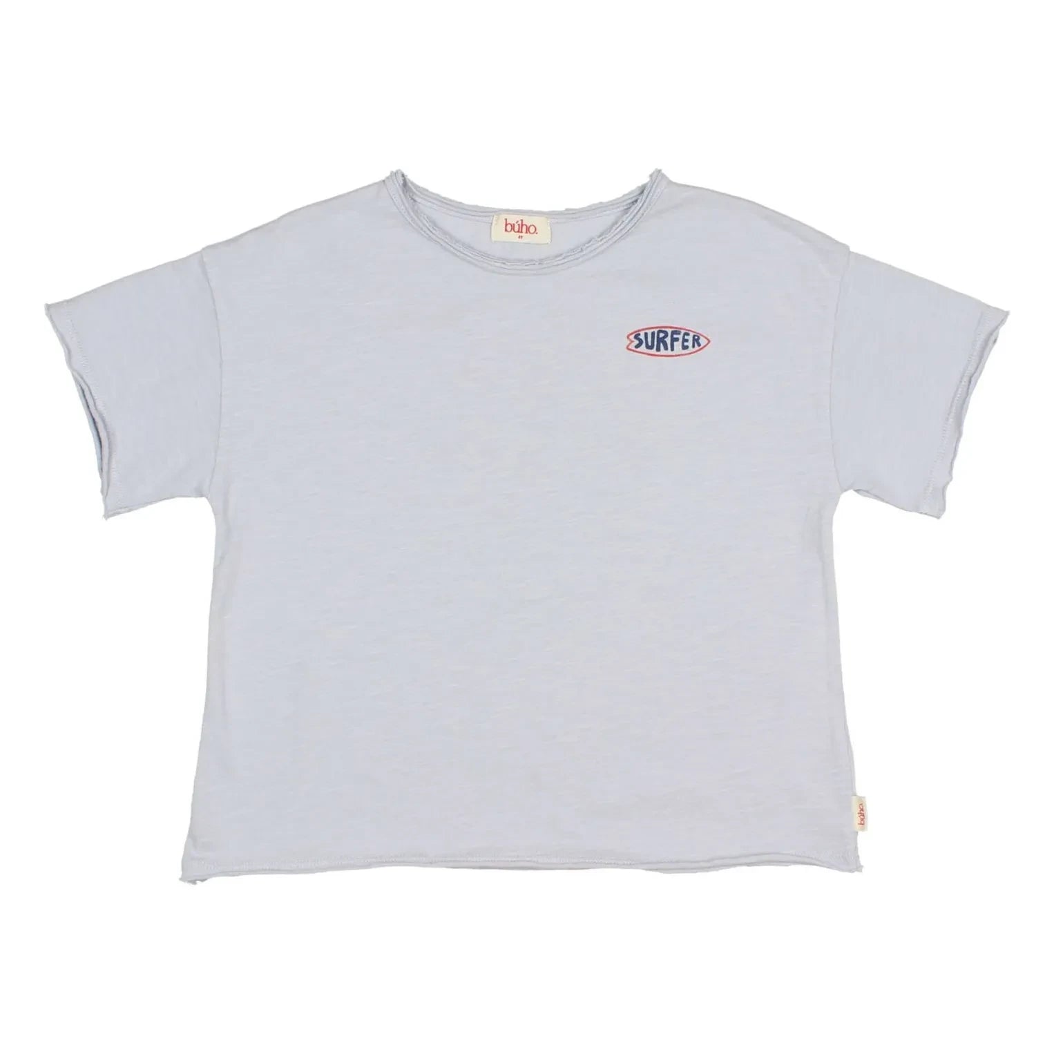 Búho – Surfer-T-Shirt | Bio-Baumwolle | Hellblau