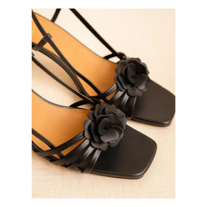 Bobbies - Luzia Deri Sandalen | Schwarz
