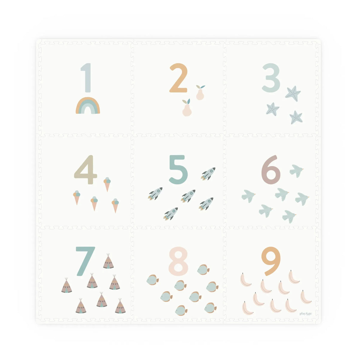 Play and Go - Tiloo Modul Spielmatte - Nummer