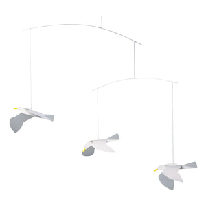 Flensted - Vogel Mobile | Weiß
