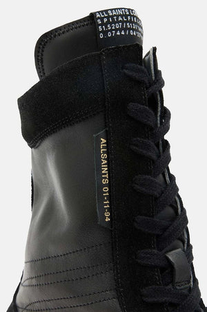 AllSaints Louise High Top Lederstiefel