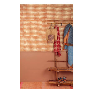 Le Monde Sauvage - Elmas Tapete - 12 Blatt Set | Rostbraun