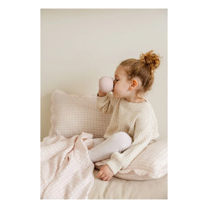 Soft Spot – Kissenbezüge aus Bio-Baumwolle Rosewater – 2er-Set | Hellrosa