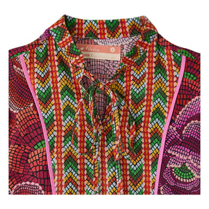 Fabula - Nina Fleurie Kleid | Rot